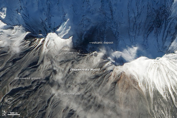 Kamchatka Zhupanovksy volcano