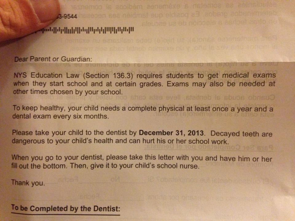 Gov Letter to Parents