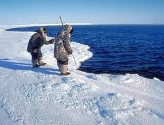 Click to enlarge Inuit hunters