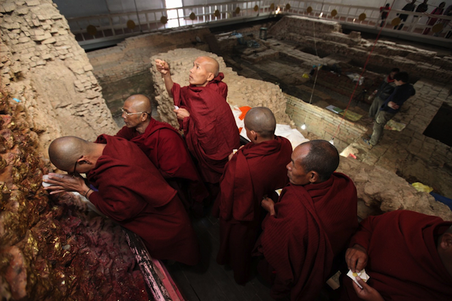 Buddhist pilgrims