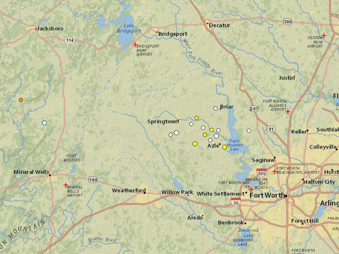Earthquakes in Texas