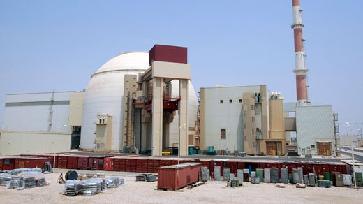 Bushehr main nuclear reactor