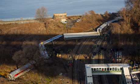 Click to enlarge bronx train derailment