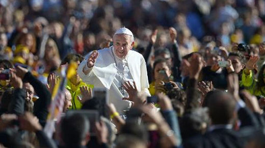 Click to enlarge Pope Francis