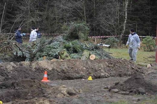 Click to enlarge Crime scene