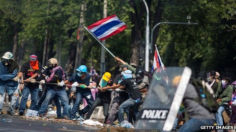 Click to enlarge Thai protests