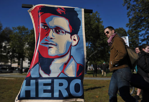 Click to enlarge Edward Snowden
