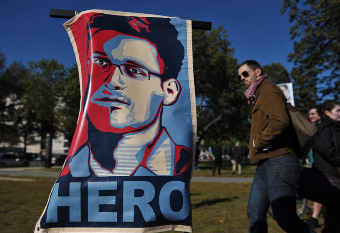 Click to enlarge Edward Snowden