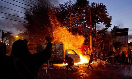 World cup protests brazil