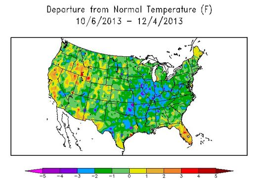 Temperature anamaly