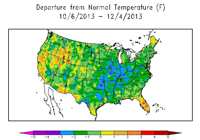 Temperature anamaly