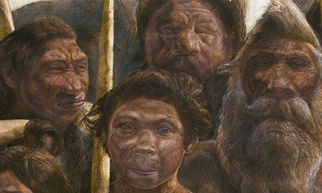 Click to enlarge Early humans