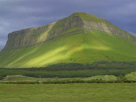 Ben Bulben, County Sligo, Ireland.