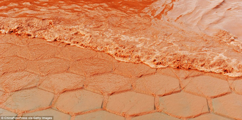 Stained tile