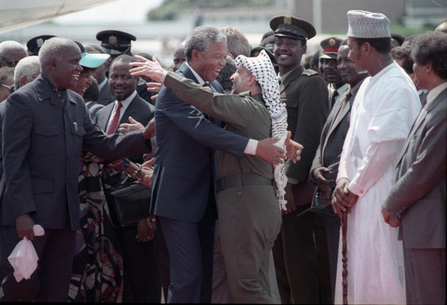Mandela and Arafat