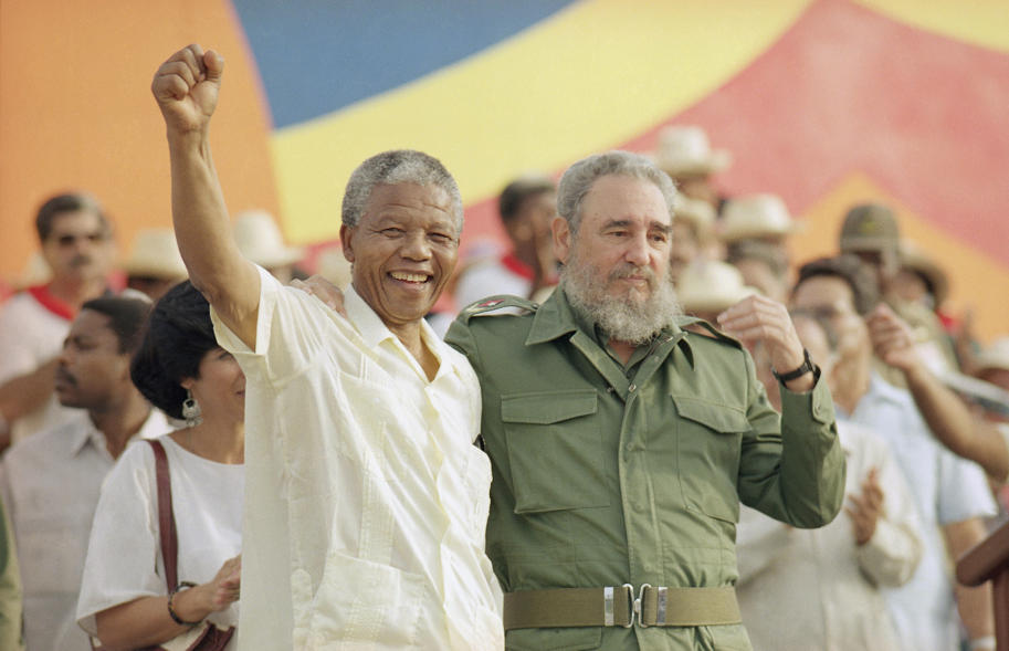 Mandela and Castro