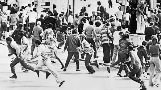 Click to enlarge Soweto clashes