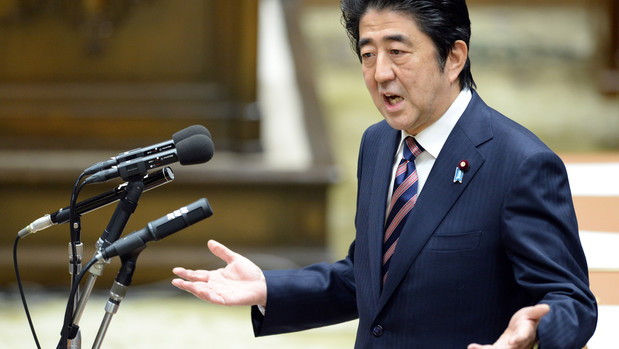 Click to enlarge Shinzo Abe