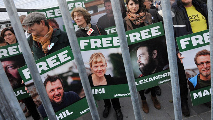 greenpeace protest