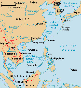 Click to enlarge The China Sea