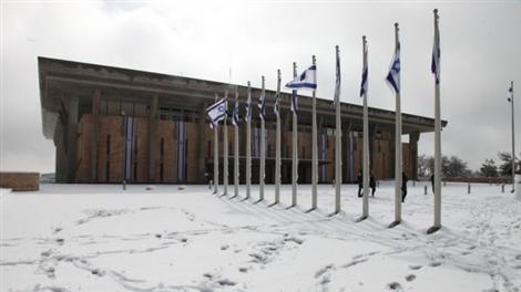 Snow in Israel