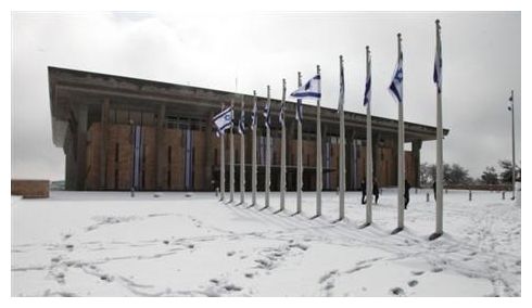 Snow in Israel