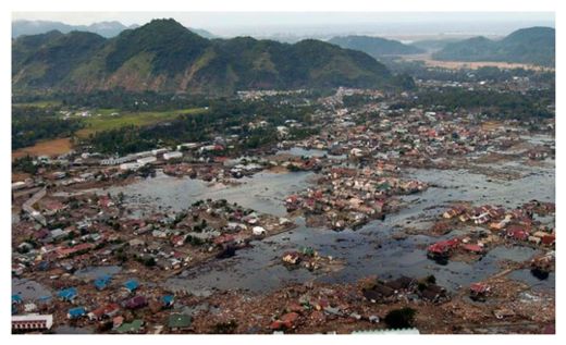 Click to enlarge Tsunami Damage