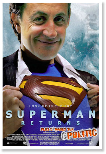 sarko superman