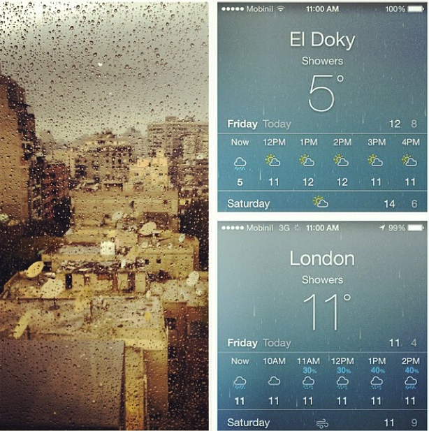 snow in egypt
