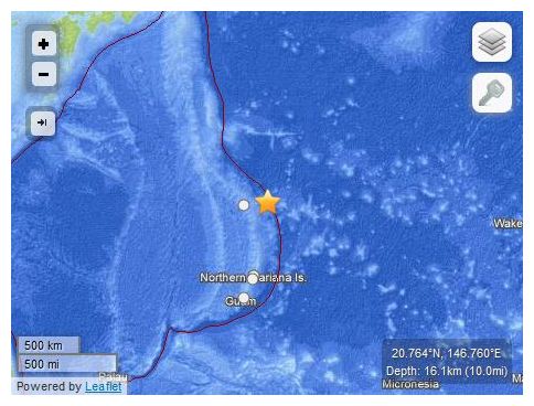 Mariana Islands Quake_171213