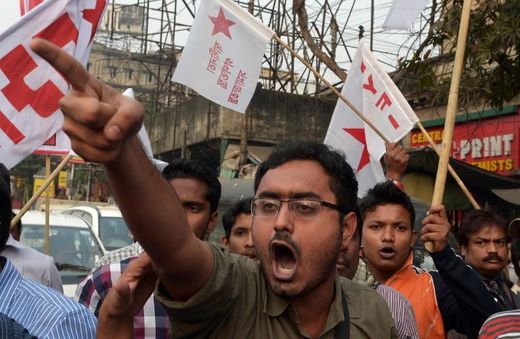 Click to enlarge indian student protests