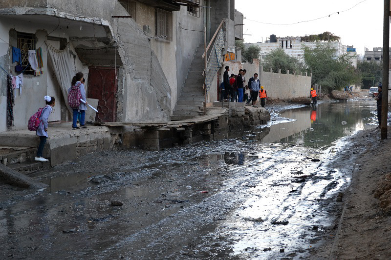 sewage gaza