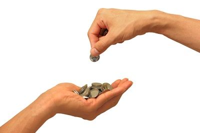 rich and poor money