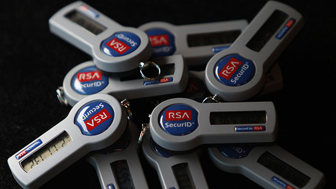 RSA SecureID electronic keys 