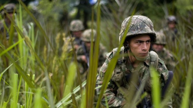 Colombian soldiers