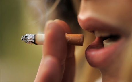 smoking cig