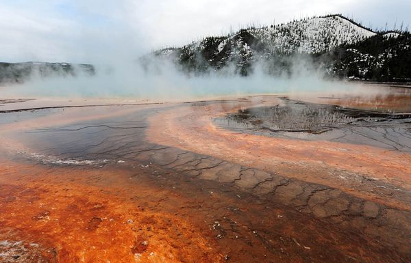Click to enlarge Yellowstone's Magma