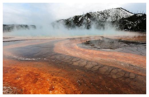 Click to enlarge Yellowstone's Magma