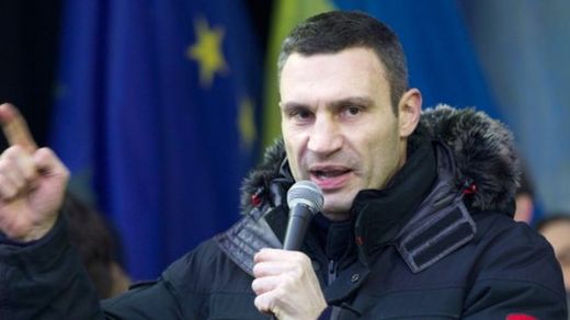 Vitali Klitschko, Ukrainian opposition leader