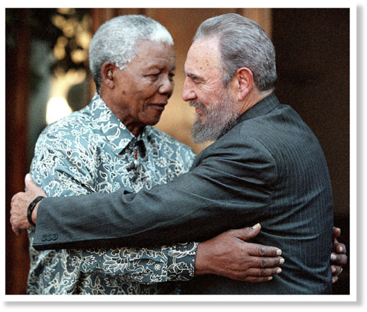 Mandela and Castro