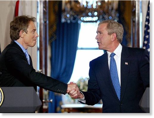 bush and blair