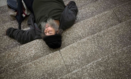 ny homeless man