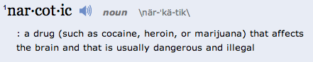 Click to enlarge narcotic definition