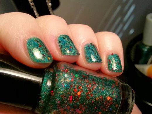 glitter nail polish