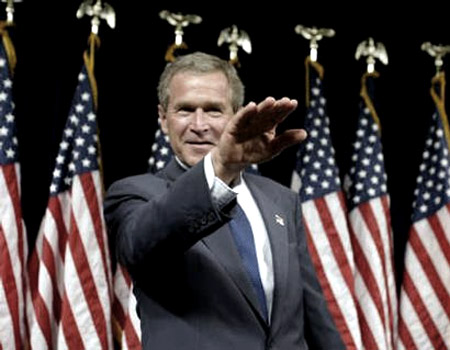 Click to enlarge bush salute