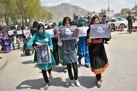 afghan protest