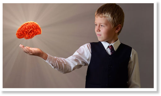 kid and brain