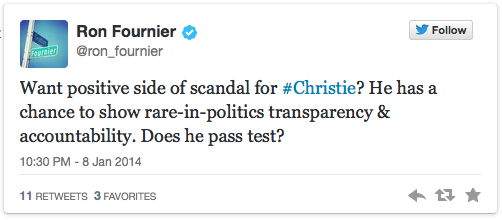 Click to enlarge Ron Founer tweet