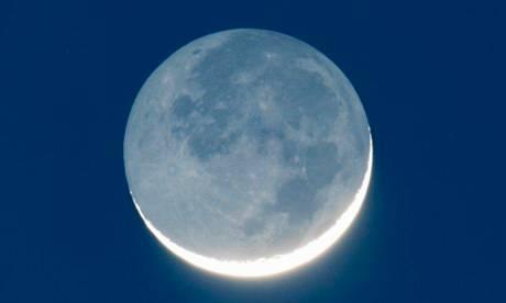 Click to enlarge crescent moon