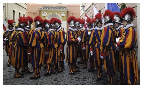 Click to enlarge Swiss Guards
